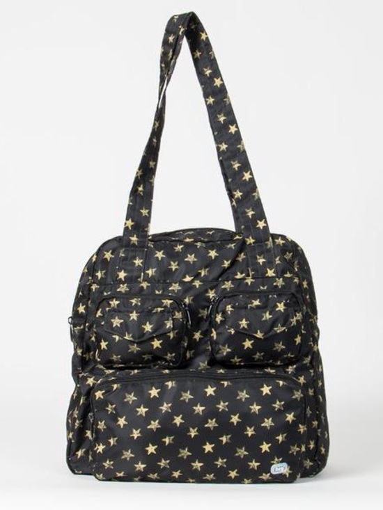 lug Handbags - lug Puddle Jumper Packable Travel Tote Star Print